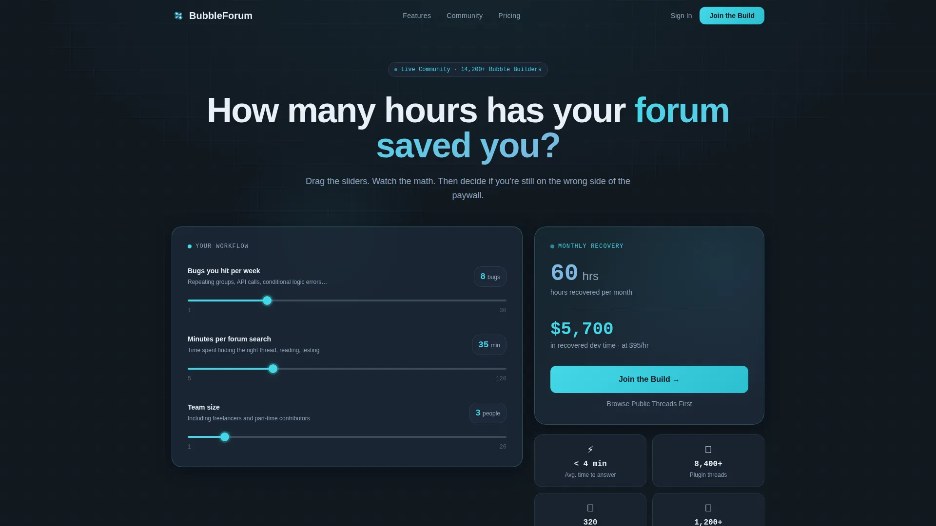 Powerful Community | Free Website Template | Rocket