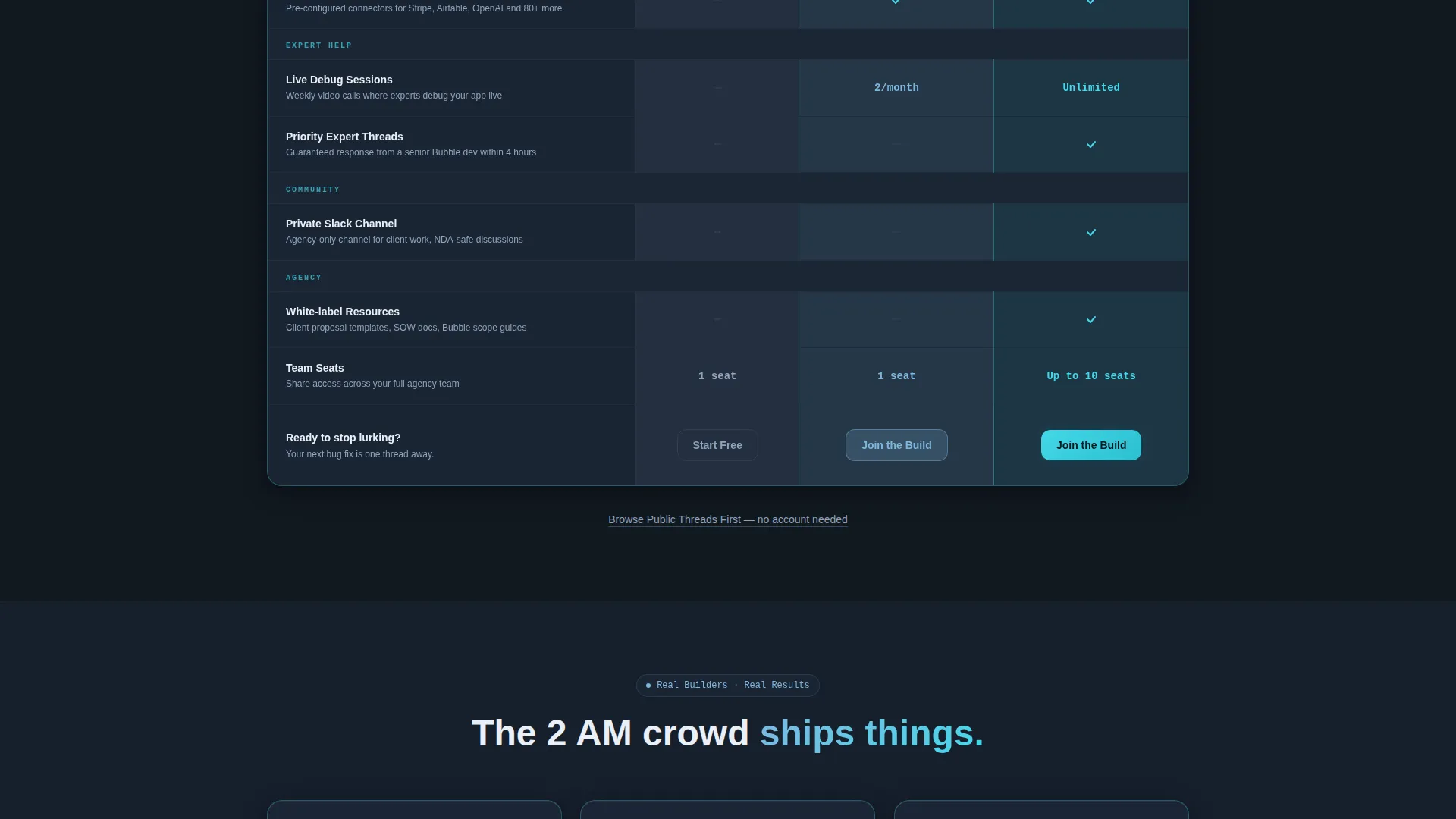 Powerful Community | Free Website Template | Rocket