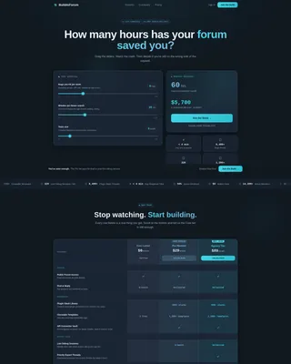 Powerful Community | Free Website Template | Rocket