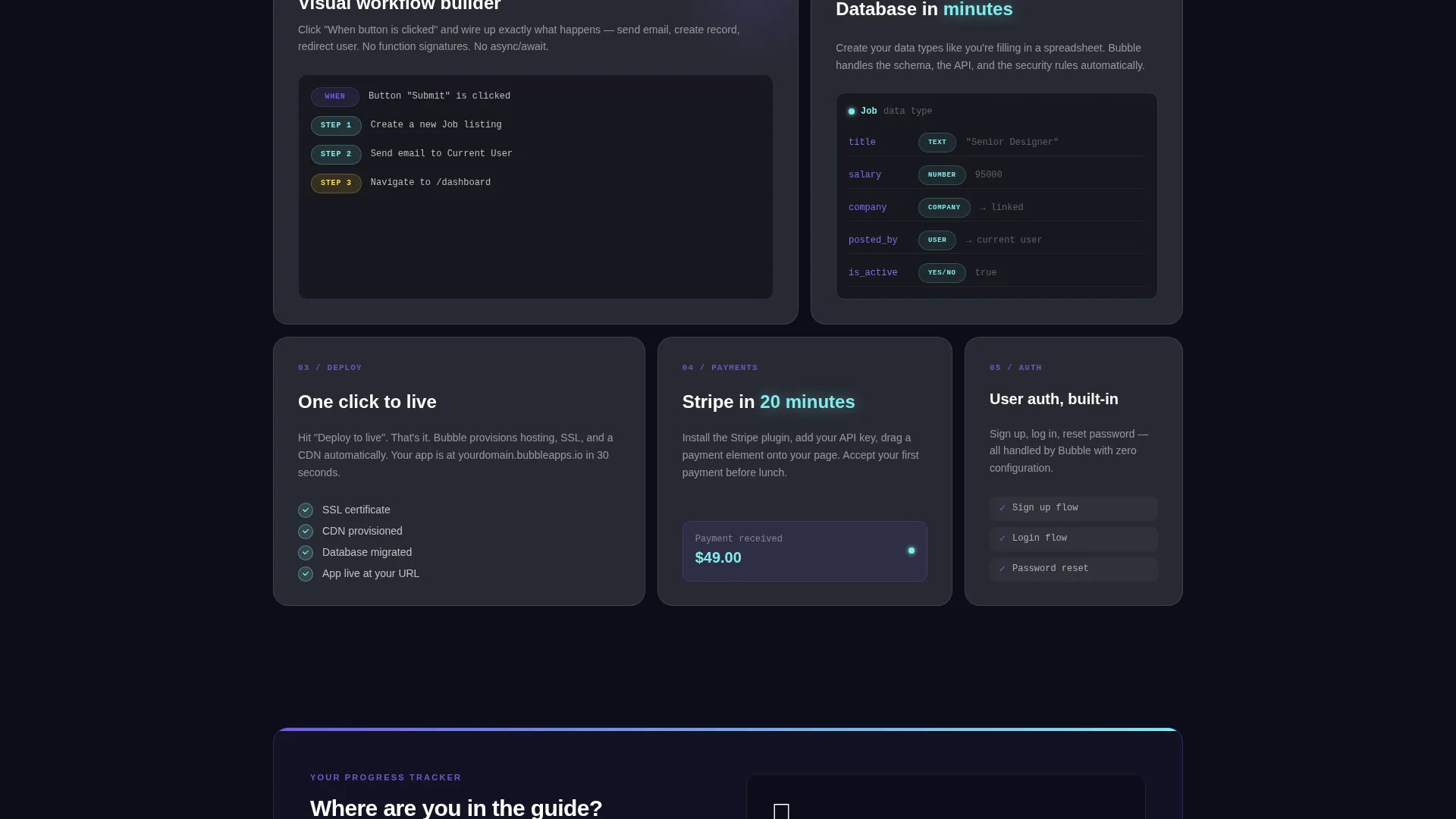 Electric Nocode | Free Website Template | Rocket