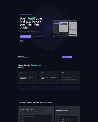 Electric Nocode | Free Website Template | Rocket