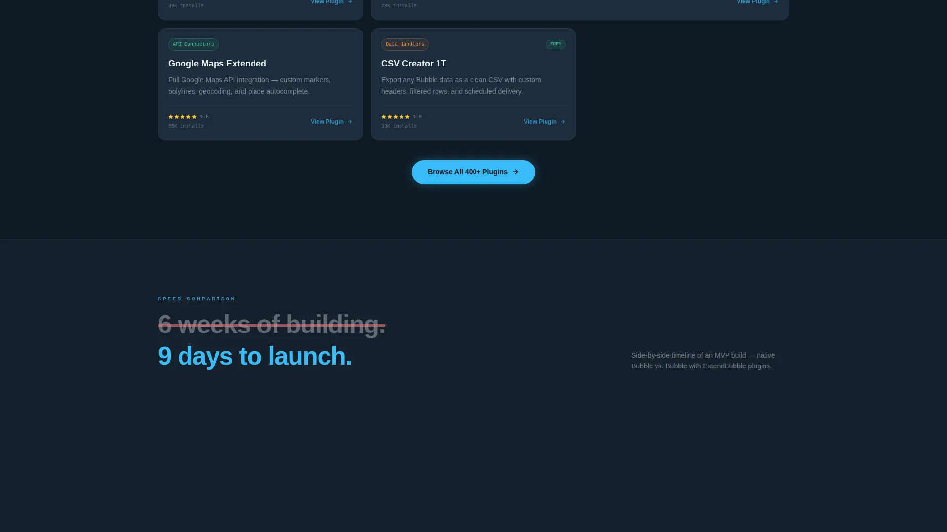 Powerful Plugin | Free Website Template | Rocket