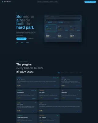 Powerful Plugin | Free Website Template | Rocket