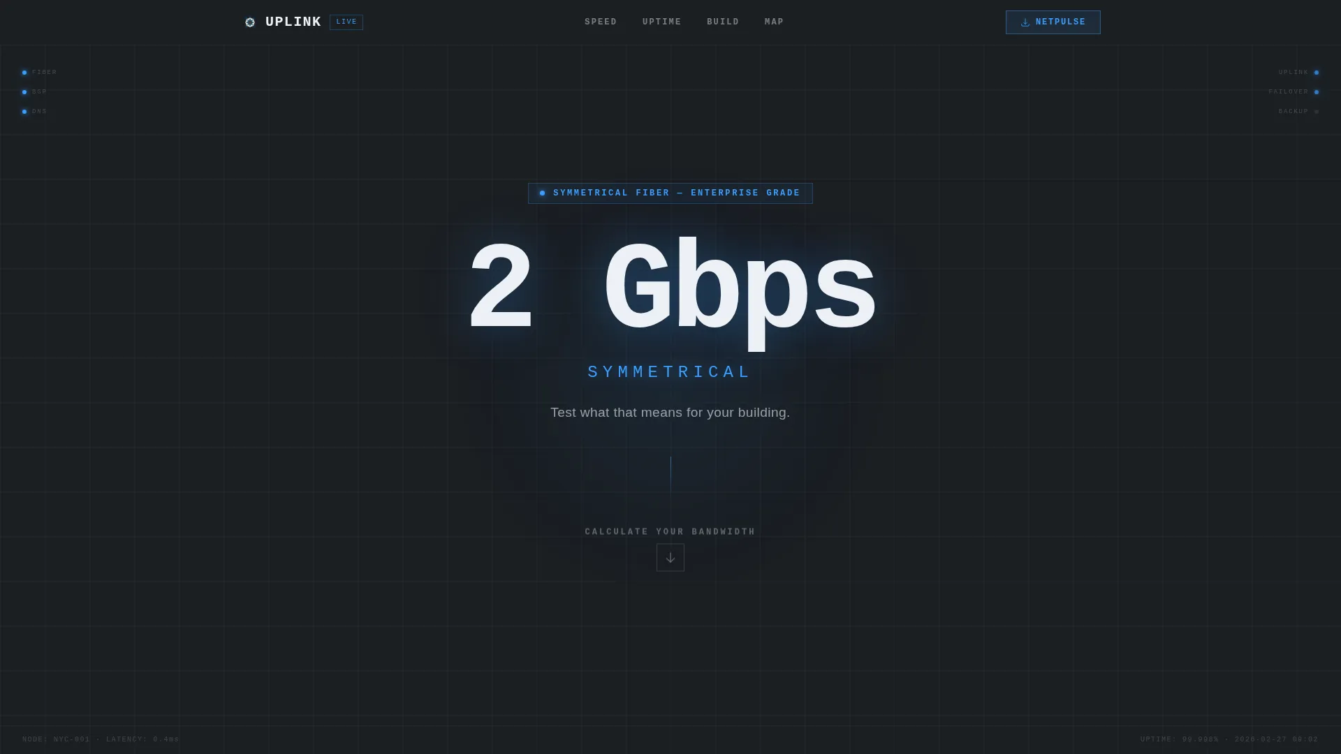 Business Internet Landing Page Template