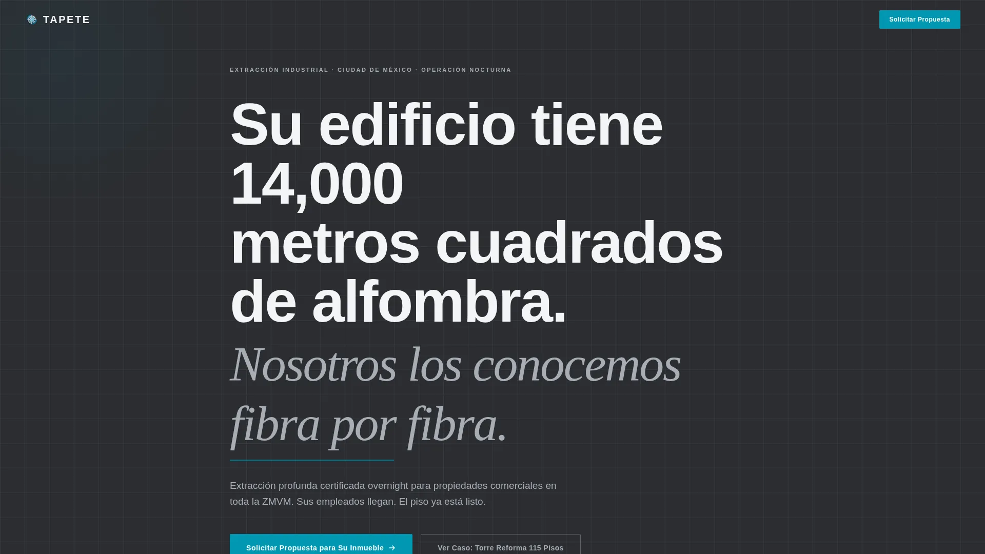 Commercial Carpet Cleaning Landing Page Template