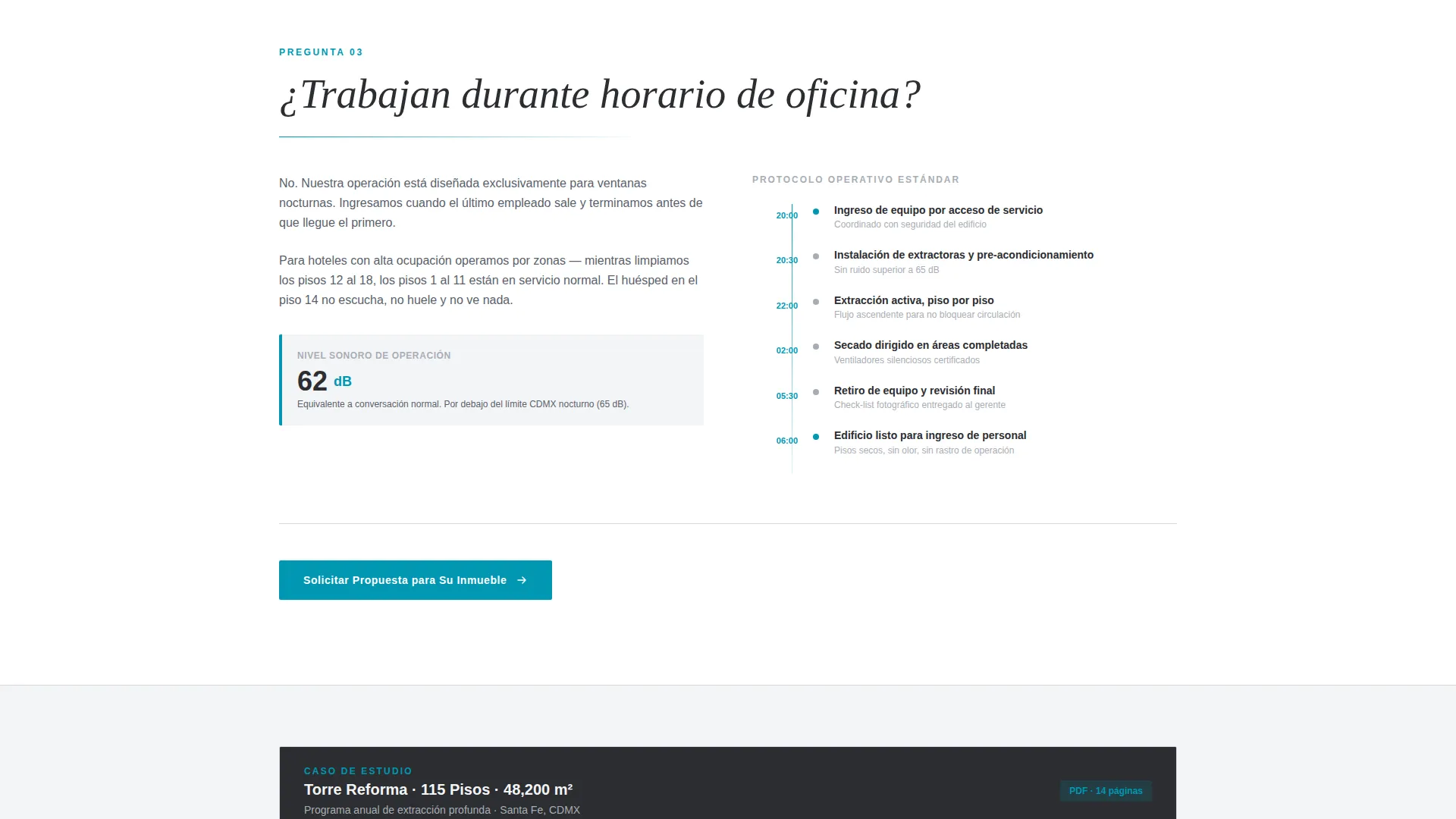 Commercial Carpet Cleaning Landing Page Template