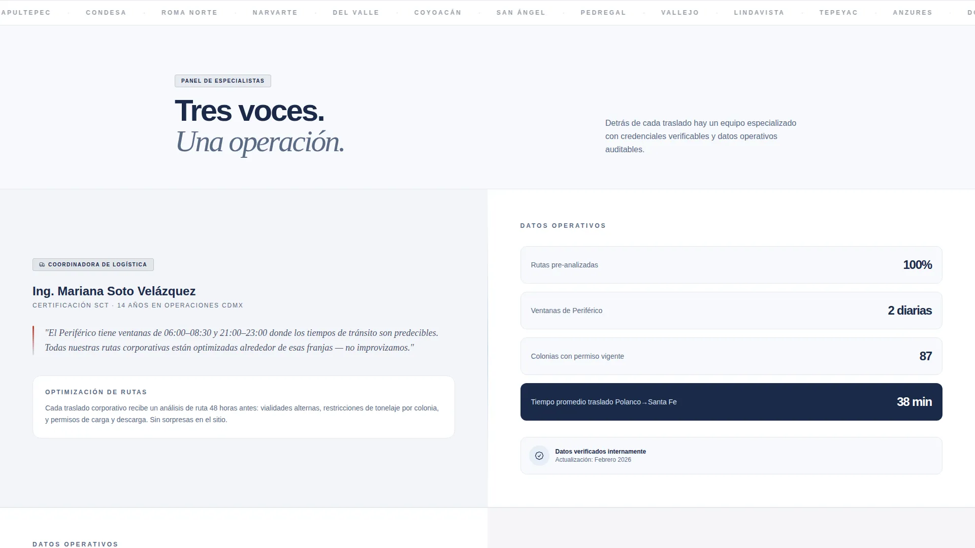 Mexico City Corporate Relocation Landing Page Template