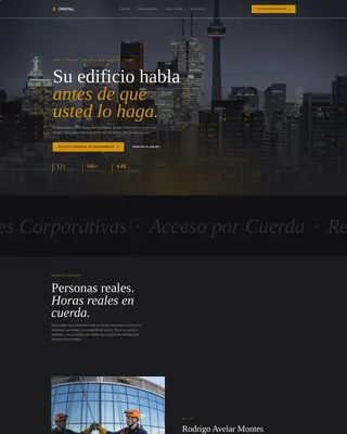 Façade Cleaning Landing Page Template for B2B Services