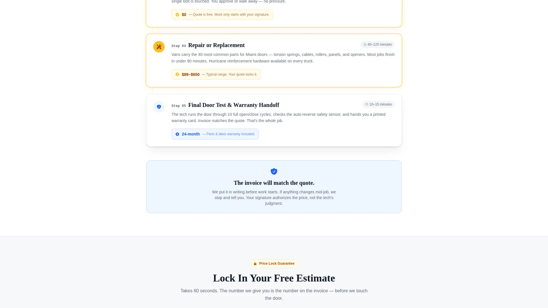 Transparent Garagedoor | Free Website Template | Rocket