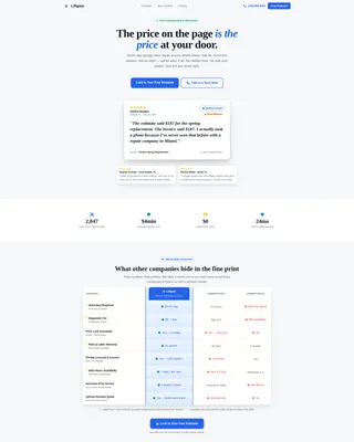 Transparent Garagedoor | Free Website Template | Rocket