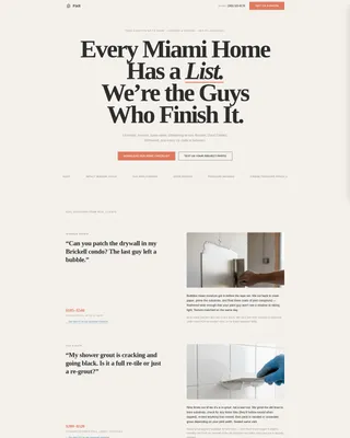 Trusted Home Repair | Free Website Template | Rocket