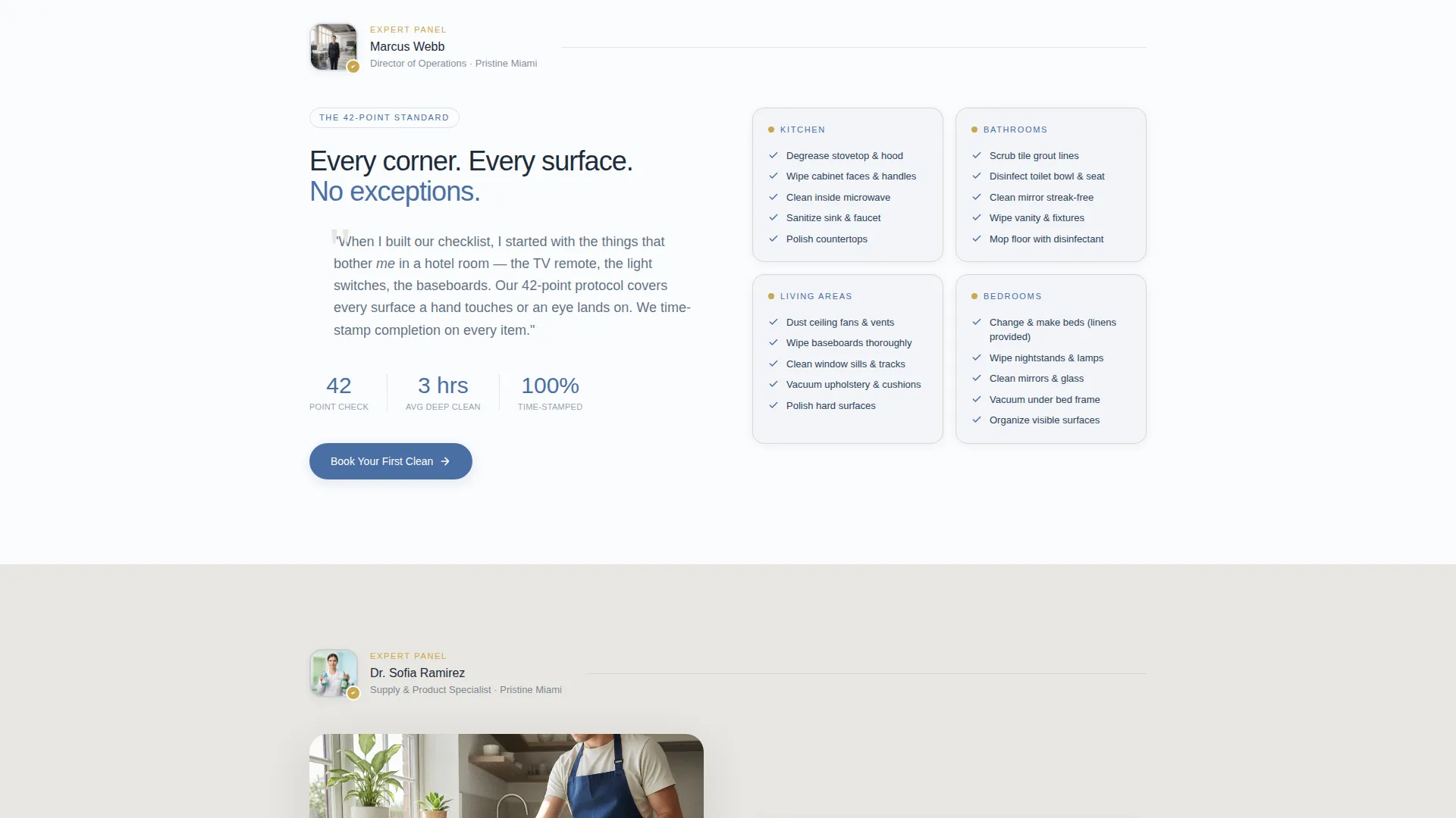Trusted Cleaning | Free Website Template | Rocket