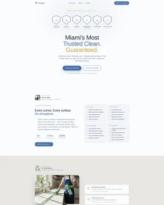 Trusted Cleaning | Free Website Template | Rocket