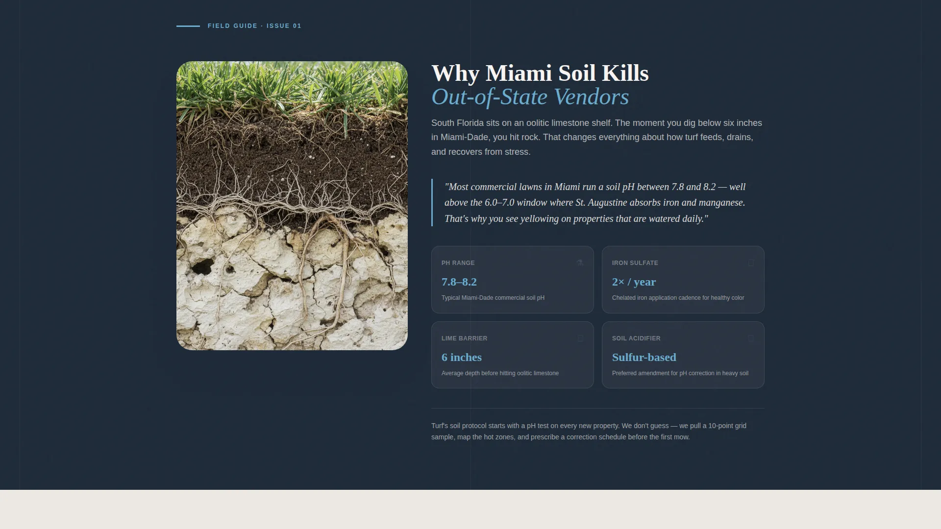 Authoritative Grounds Maintenance | Free Website Template | Rocket