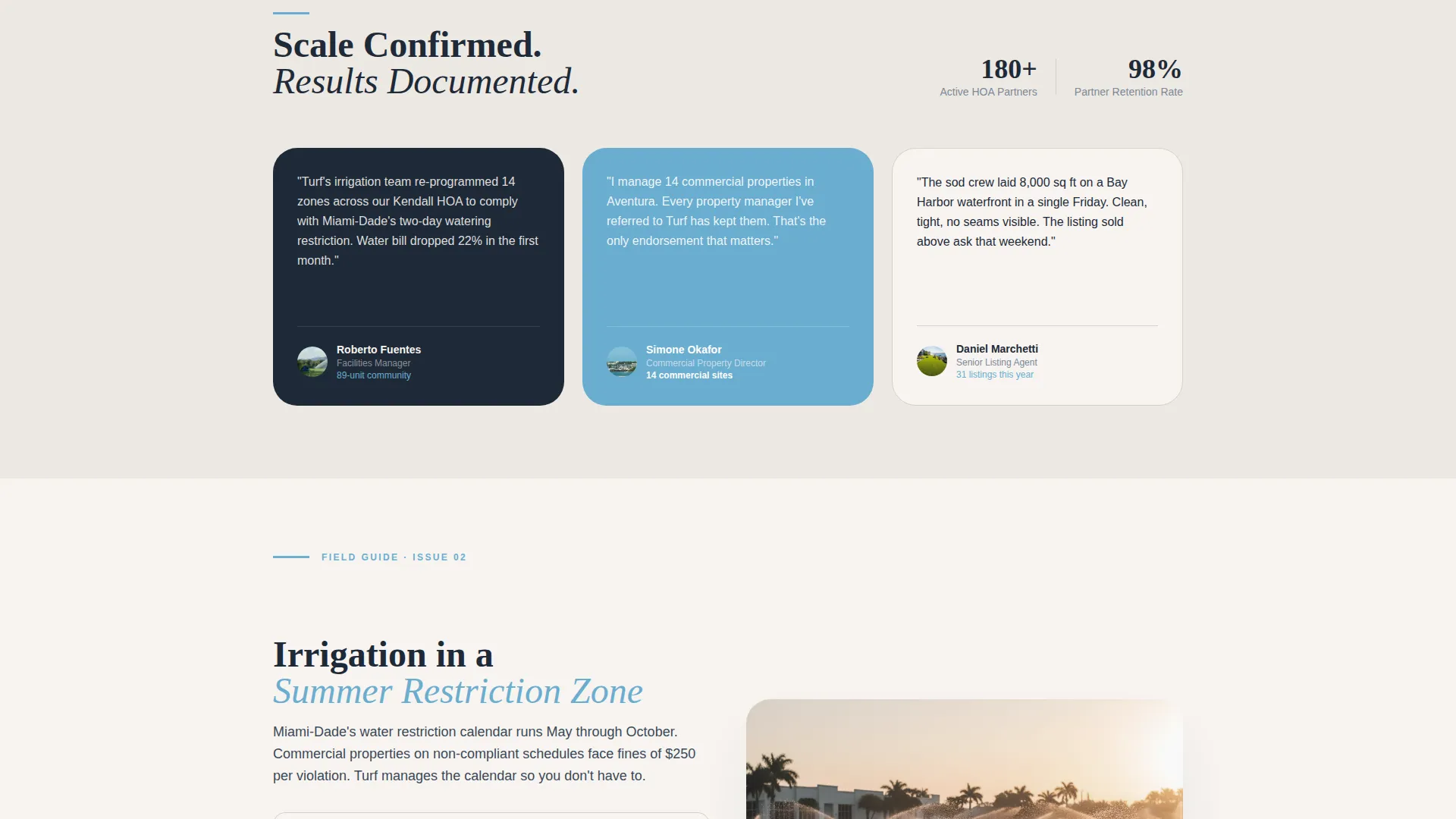 Authoritative Grounds Maintenance | Free Website Template | Rocket