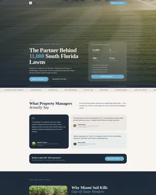 Authoritative Grounds Maintenance | Free Website Template | Rocket