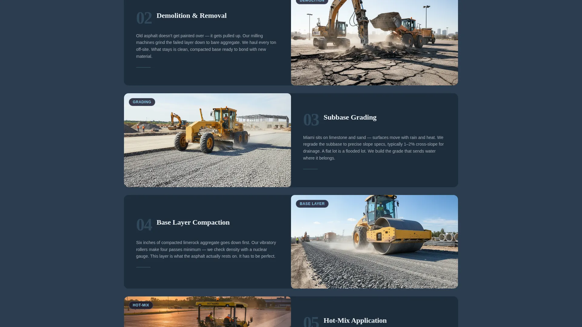 Expert Driveway Paving | Free Website Template | Rocket