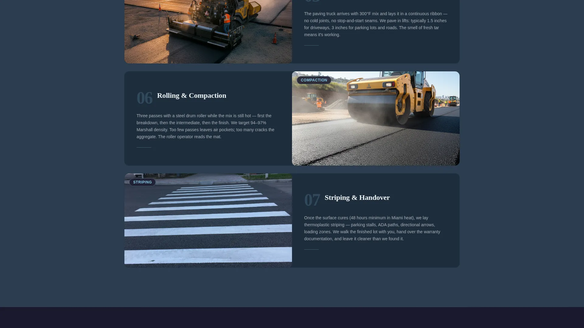 Expert Driveway Paving | Free Website Template | Rocket