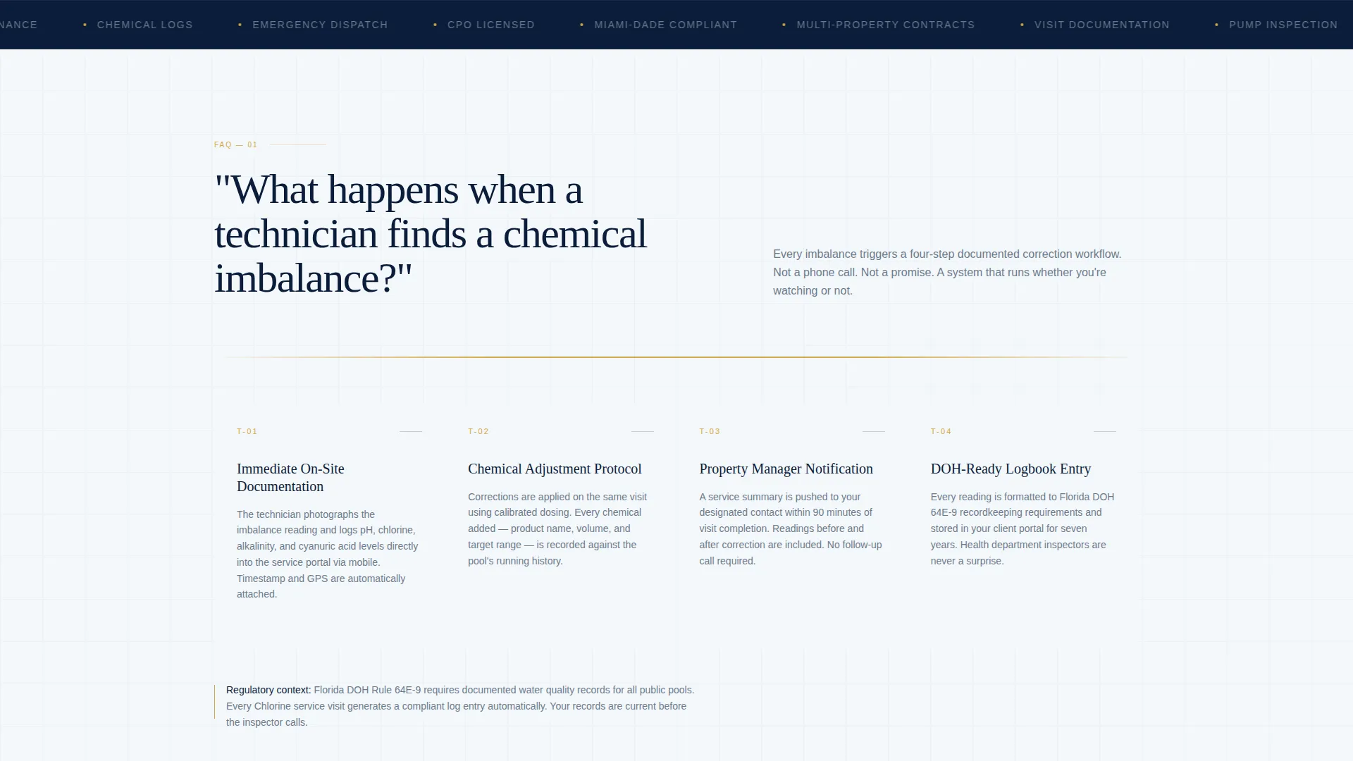 Precision Poolservice | Free Website Template | Rocket