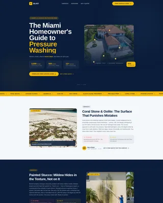 Certified Surface Restoration | Free Website Template | Rocket