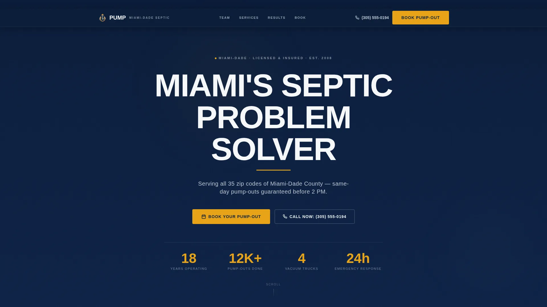 Authoritative Waste Management | Free Website Template | Rocket