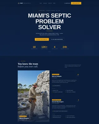 Authoritative Waste Management | Free Website Template | Rocket