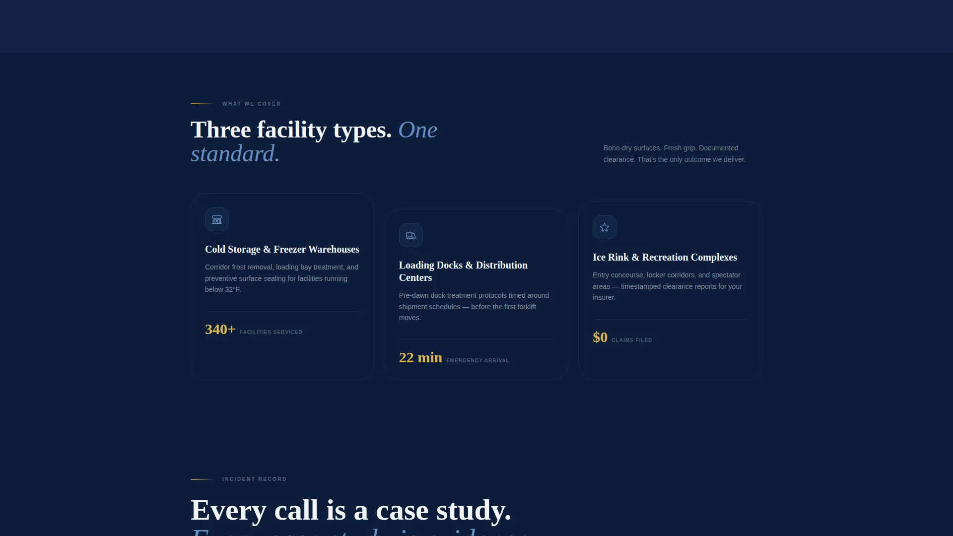 Authoritative Facility | Free Website Template | Rocket