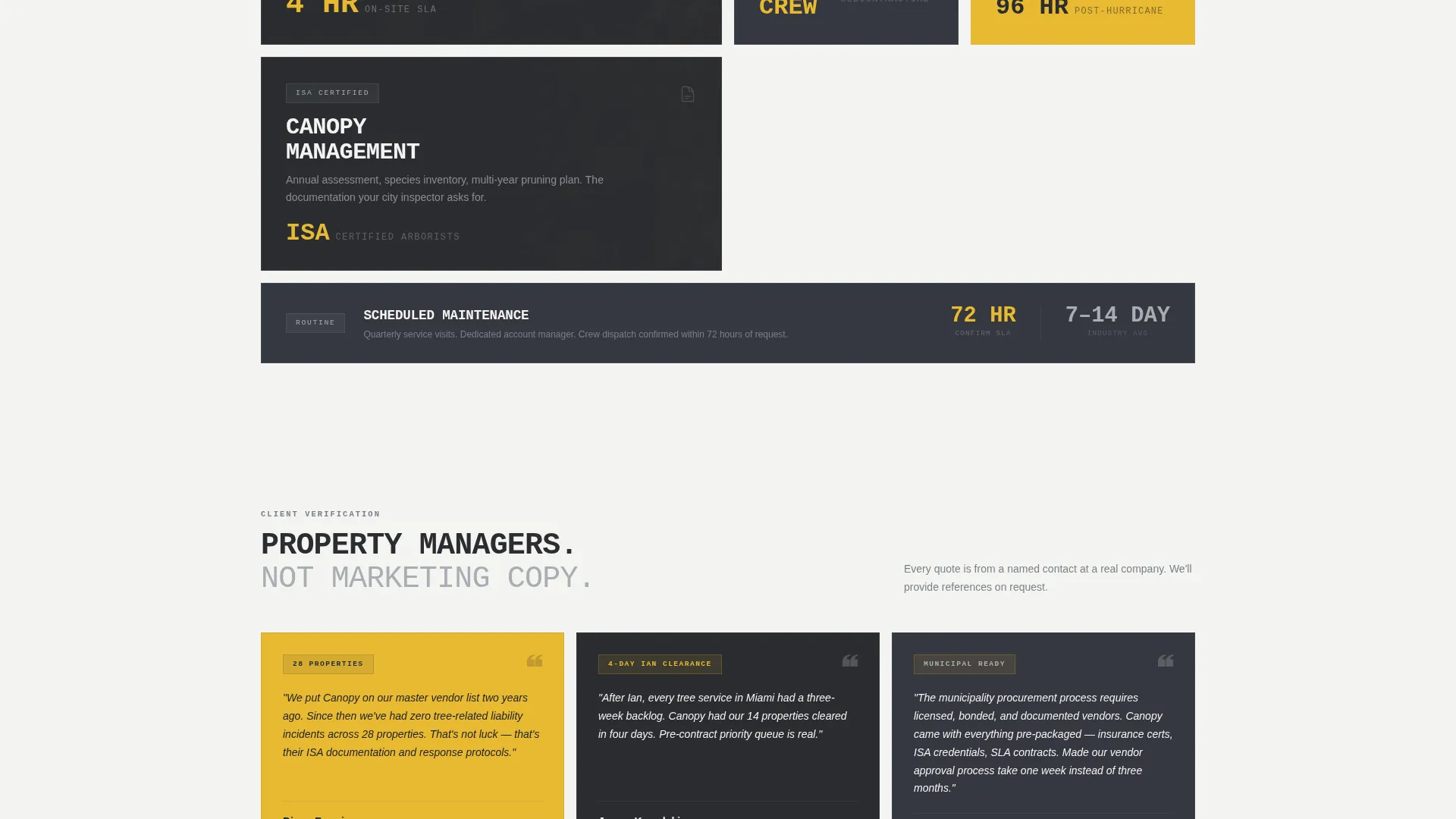 Industrial Treeservice | Free Website Template | Rocket