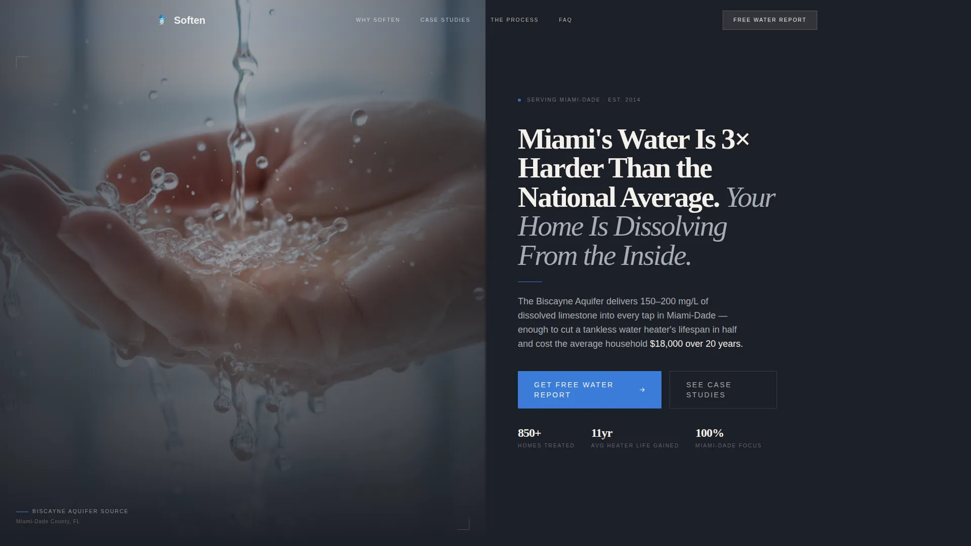 Expert Water Treatment | Free Website Template | Rocket