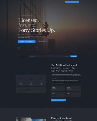 Trusted Highrise | Free Website Template | Rocket