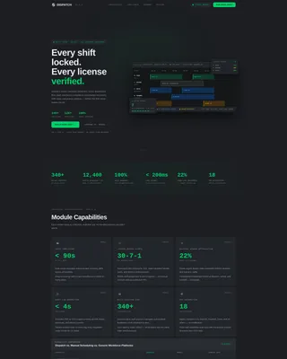 Cannabis Scheduling Landing Page Template