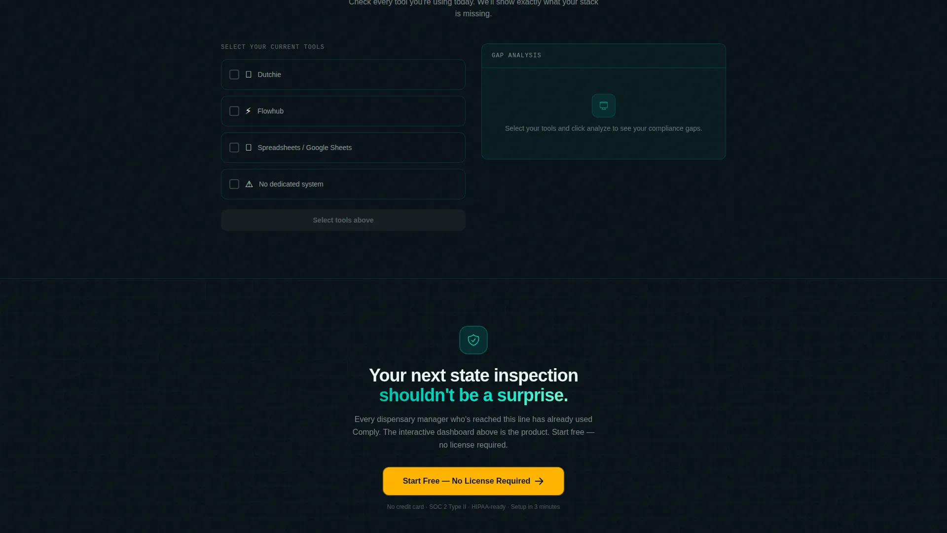 Cannabis Management Landing Page Template