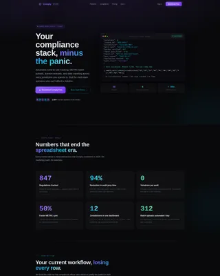 Cannabis Software & SaaS Booking Website Template