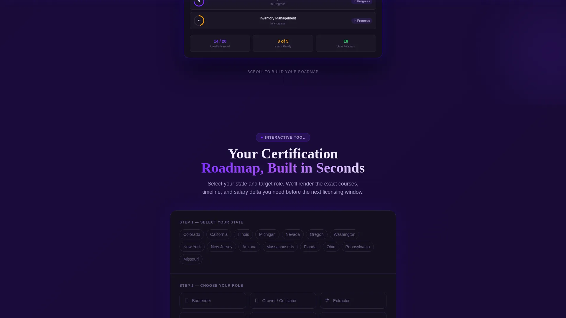 Cannabis Digital Presence Careers Website Template