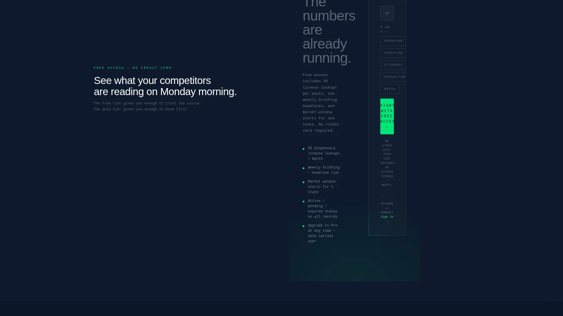 Cannabis Digital Presence Professional Website Template