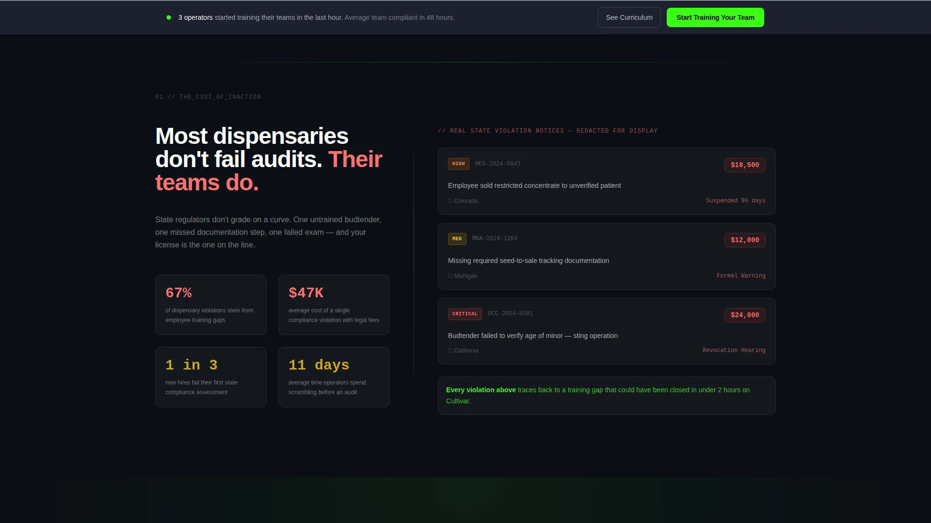Cannabis Software & SaaS Privacy Policy Website Template