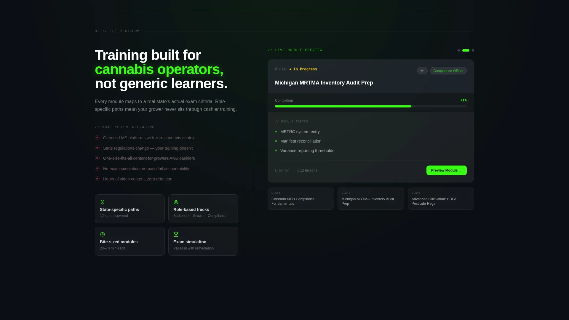 Cannabis Software & SaaS Privacy Policy Website Template