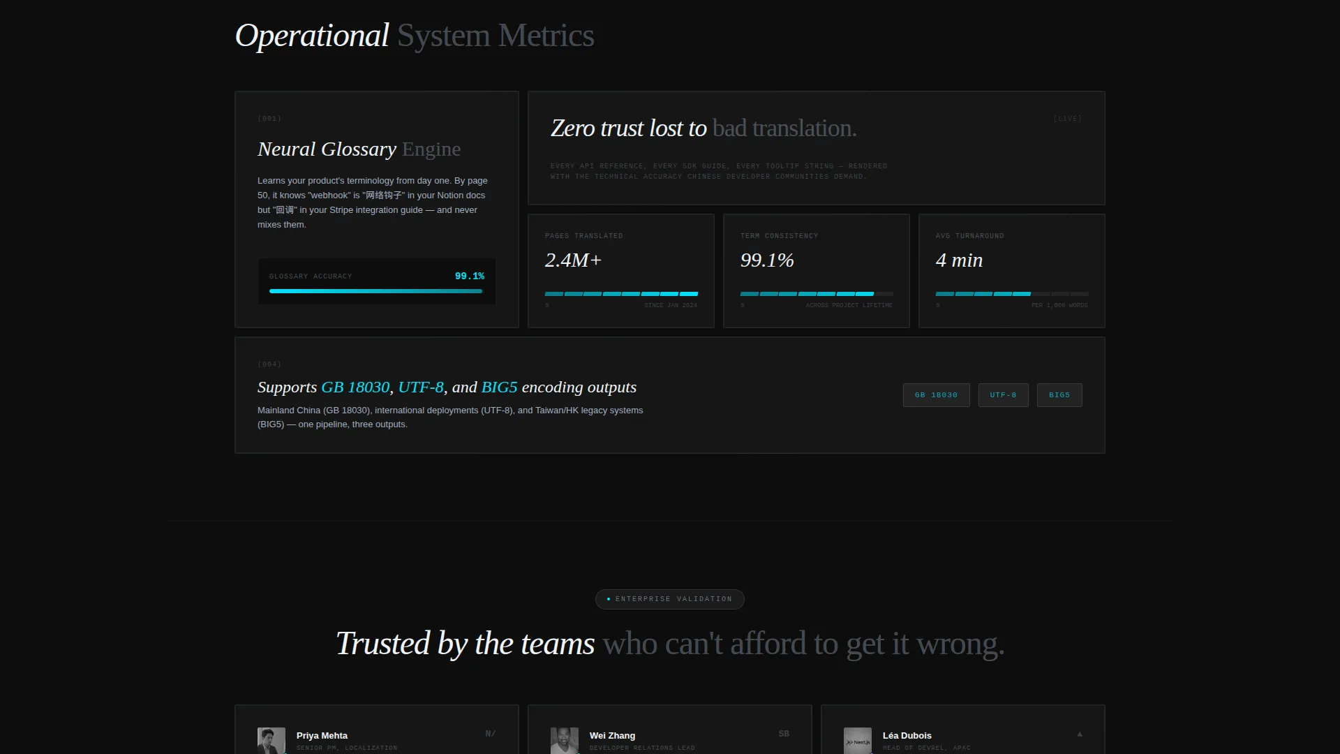 Modern Simplified Landing Page Template