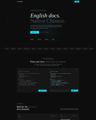 Modern Simplified Landing Page Template