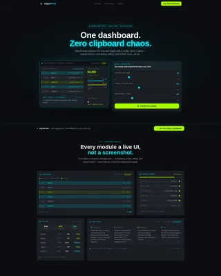 Chiropractic Client Portal Landing Page Template