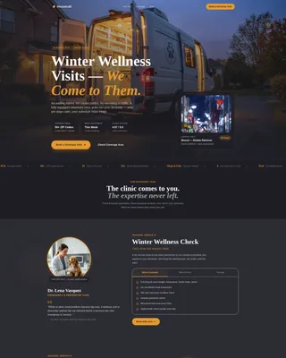 Licensed Mobile Veterinary Landing Page Template