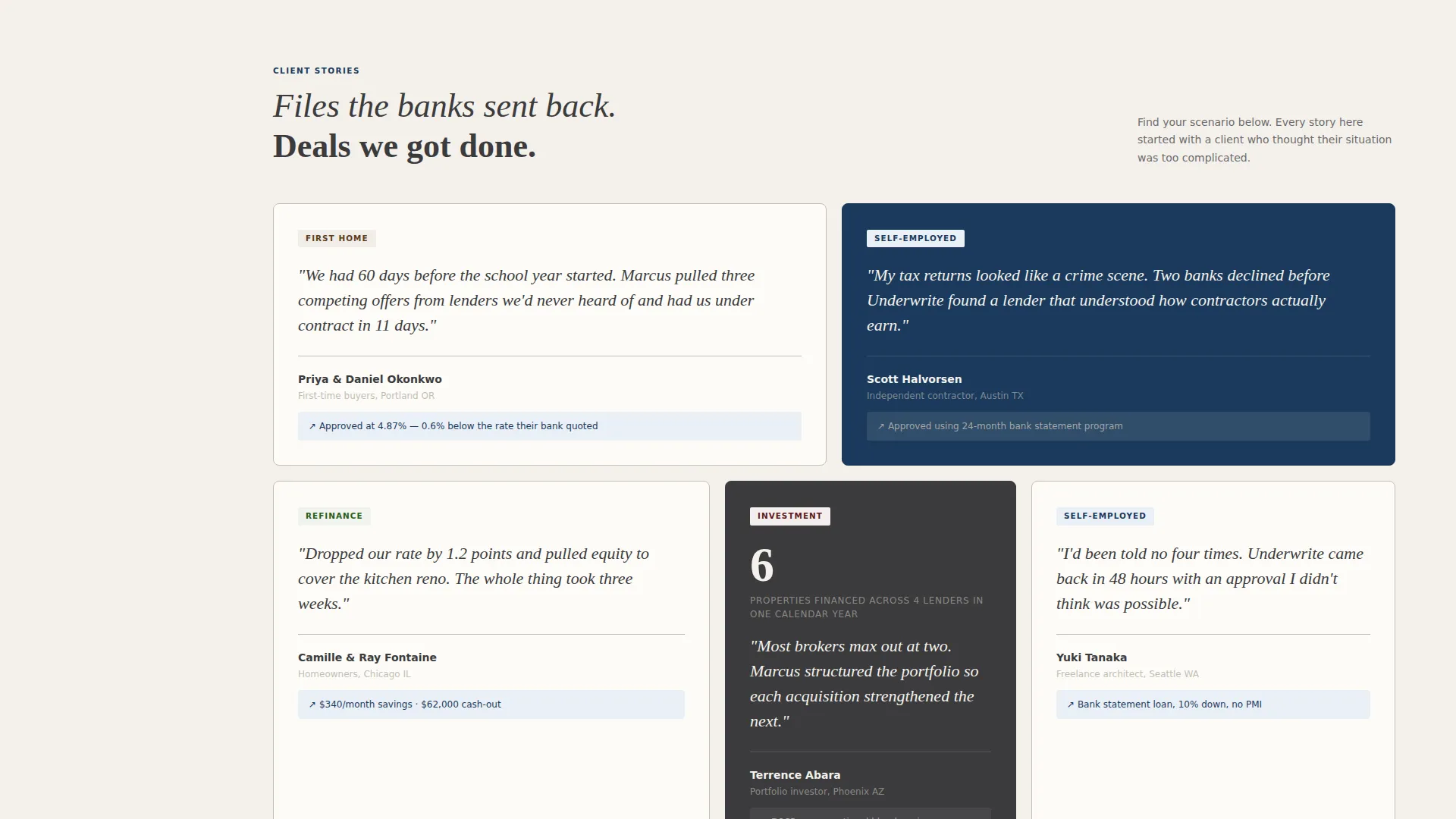 Mortgage Broker Landing Page Template