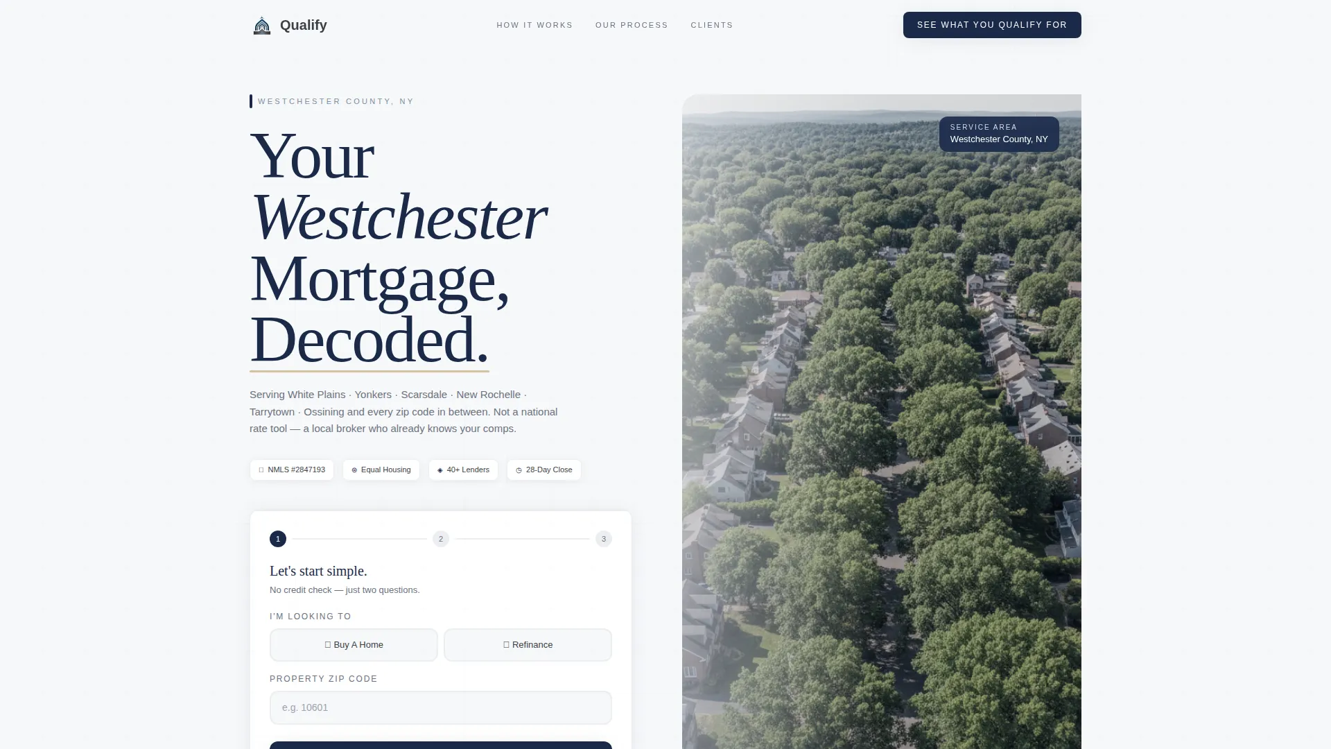 Mortgage Broker Landing Page Template