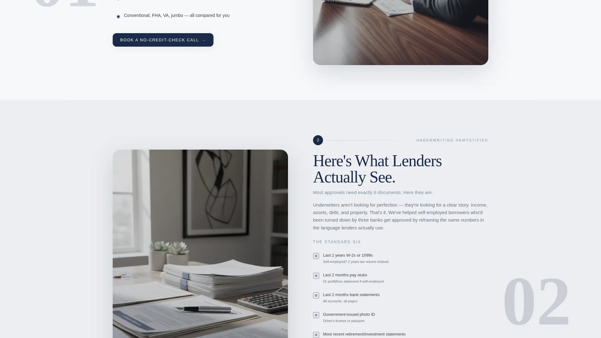 Mortgage Broker Landing Page Template