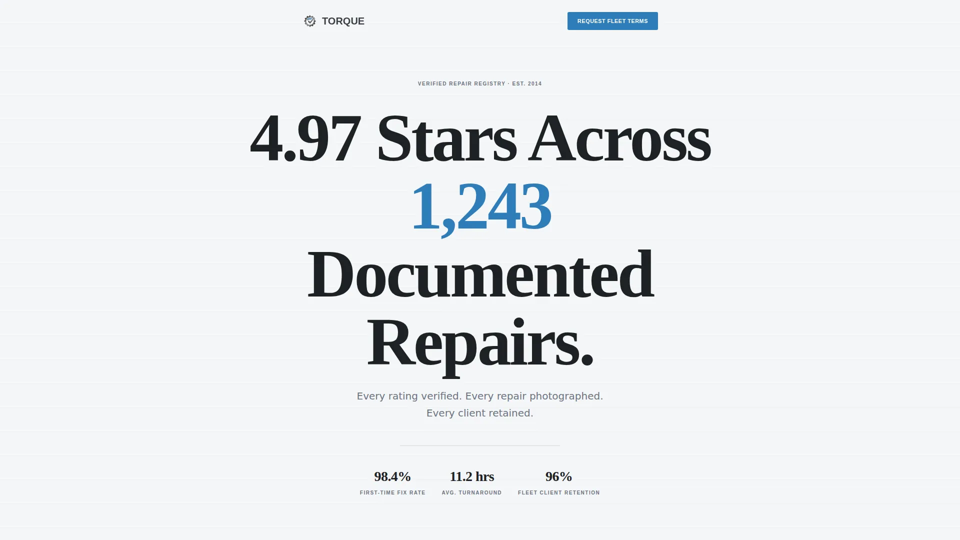 Licensed Brake Specialist Landing Page Template
