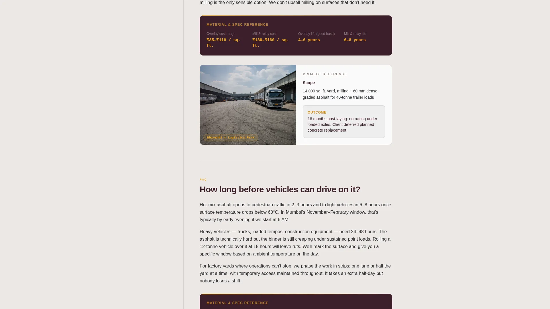 Proven Driveway Paving Landing Page Template