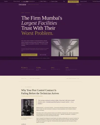 Elite Pest Elimination Landing Page Template