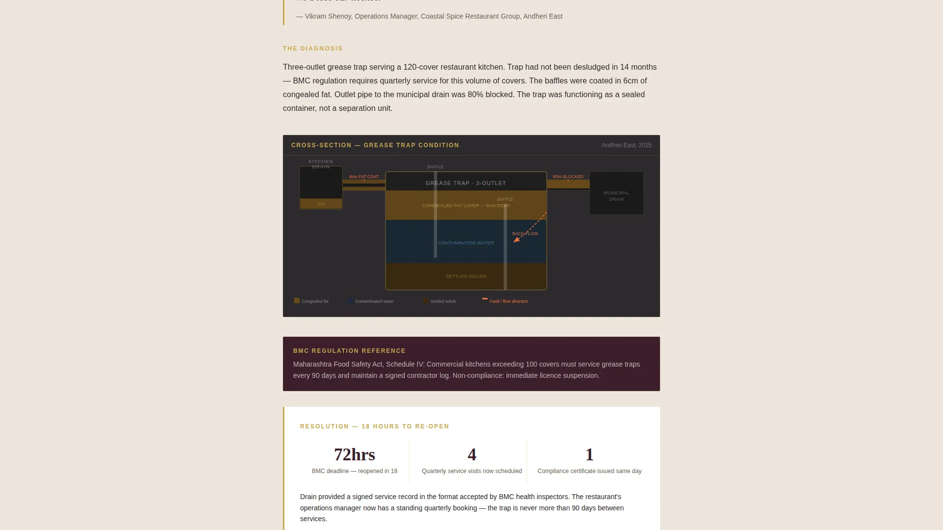 Certified Septic System Landing Page Template