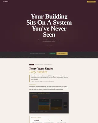 Certified Septic System Landing Page Template