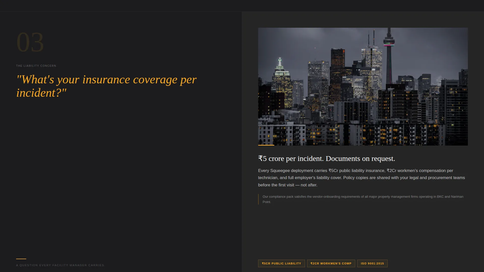 Elite Highrise Window Cleaning Landing Page Template